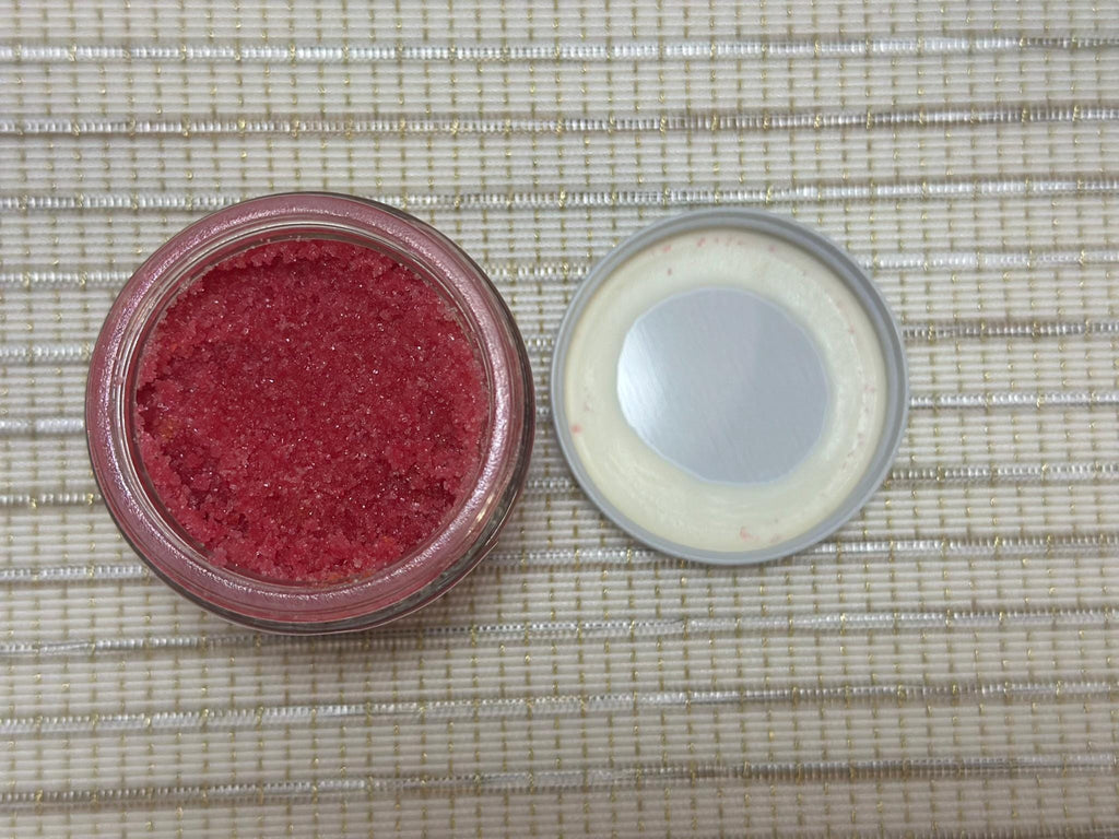 Rainbow sherbet body scrub
