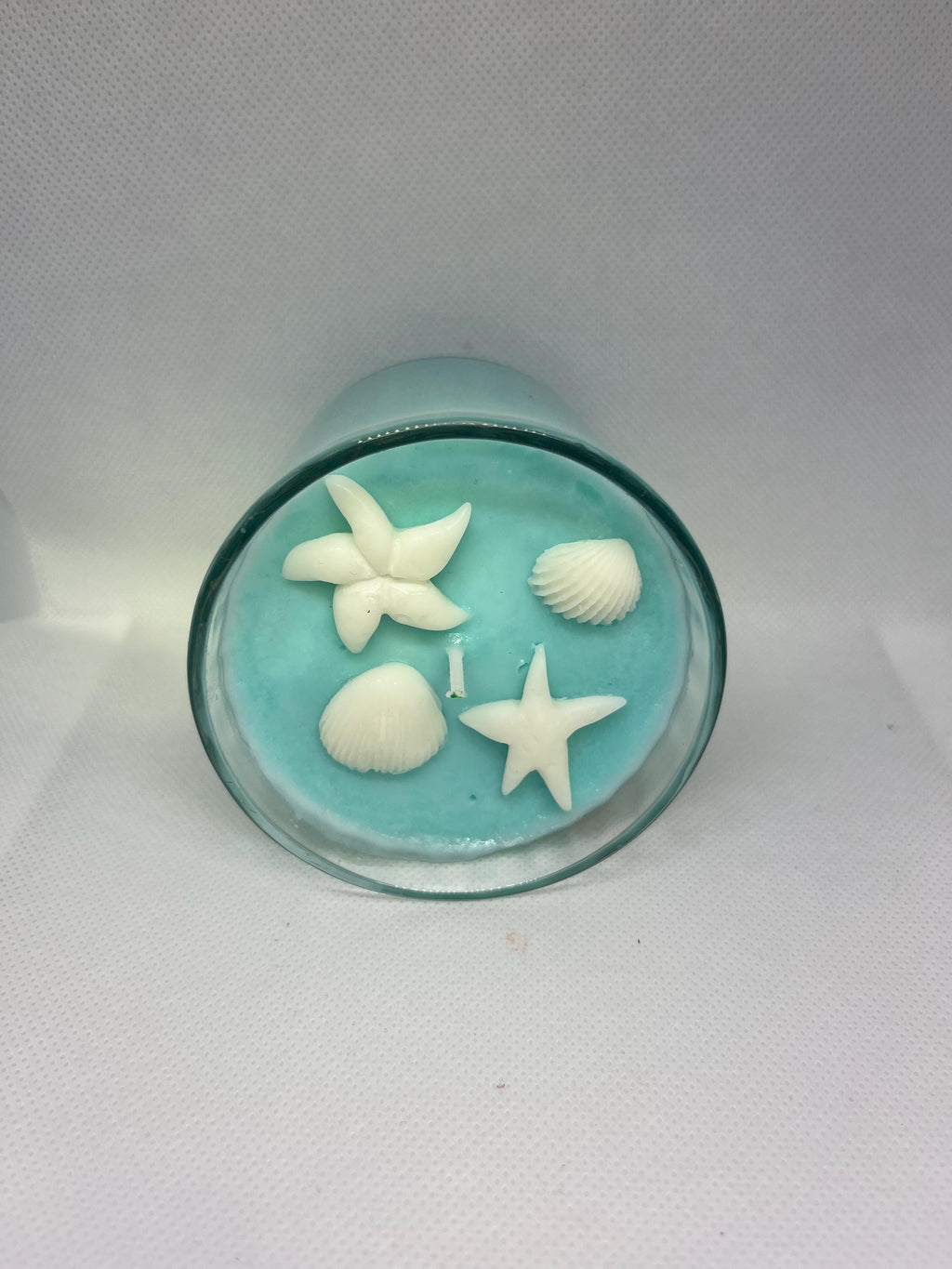 Caribbean sea breeze scented 6oz soy wax candle