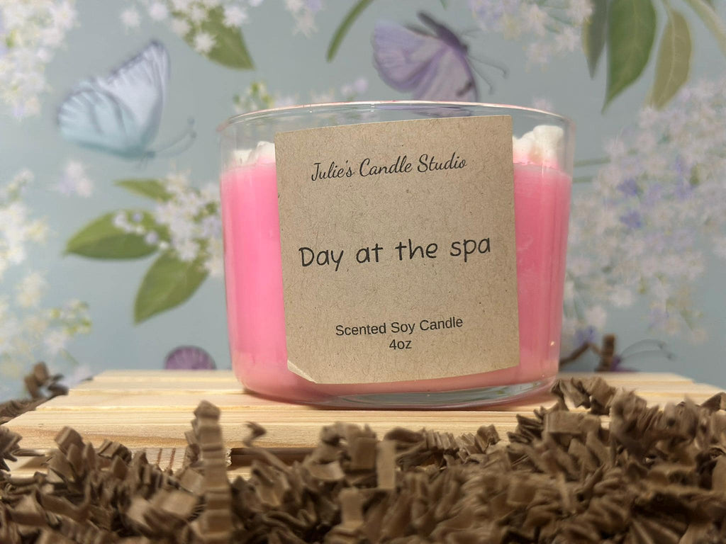 Day at the spa scented 6oz candle