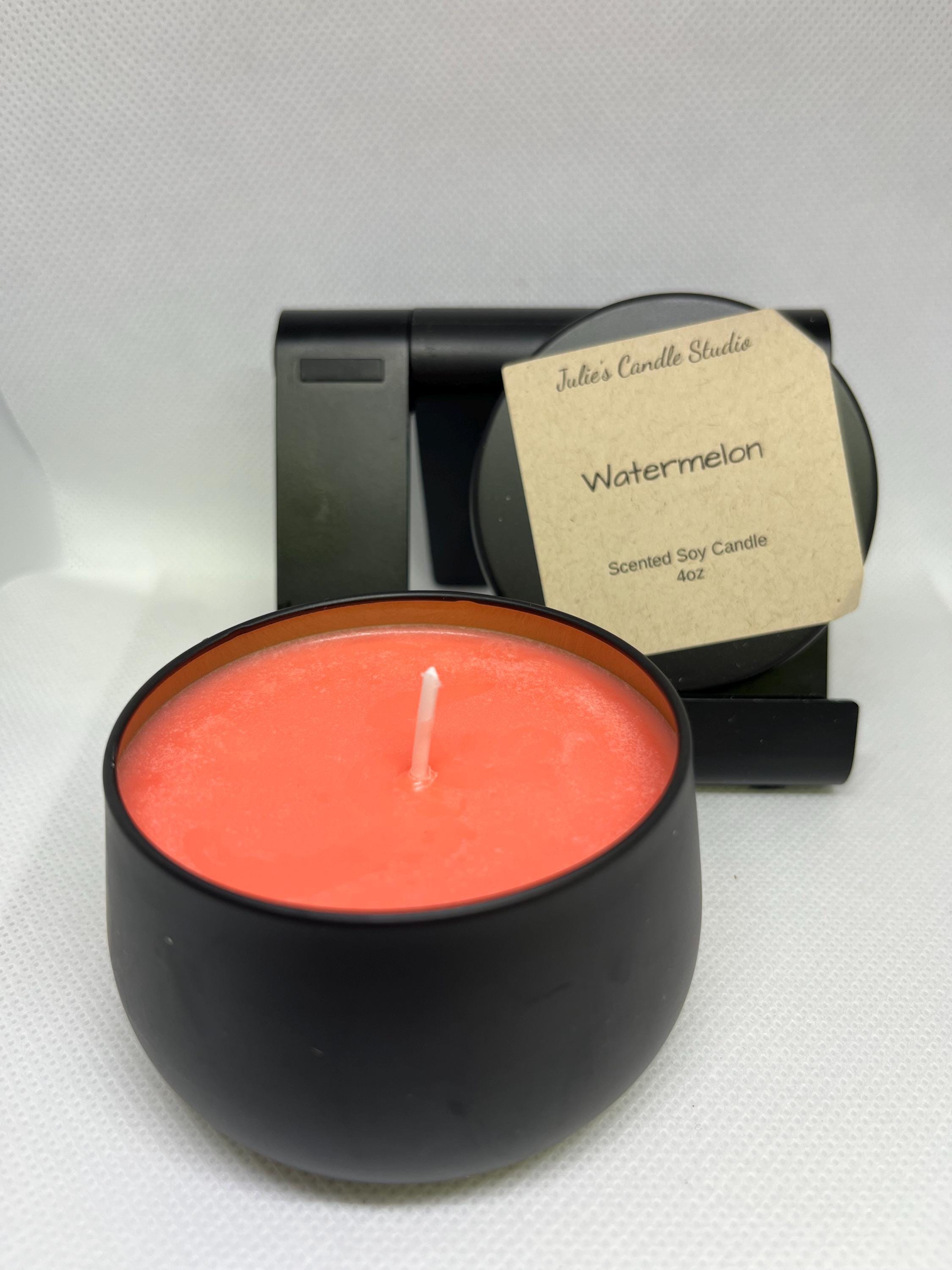 Watermelon scented 4oz candle