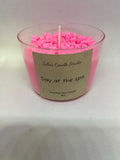 Day at the spa scented,Candles, homemade, gift giving birthday