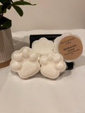 Handmade Paw Print Shea Butter Soap, Bamboo and Orchid Scent