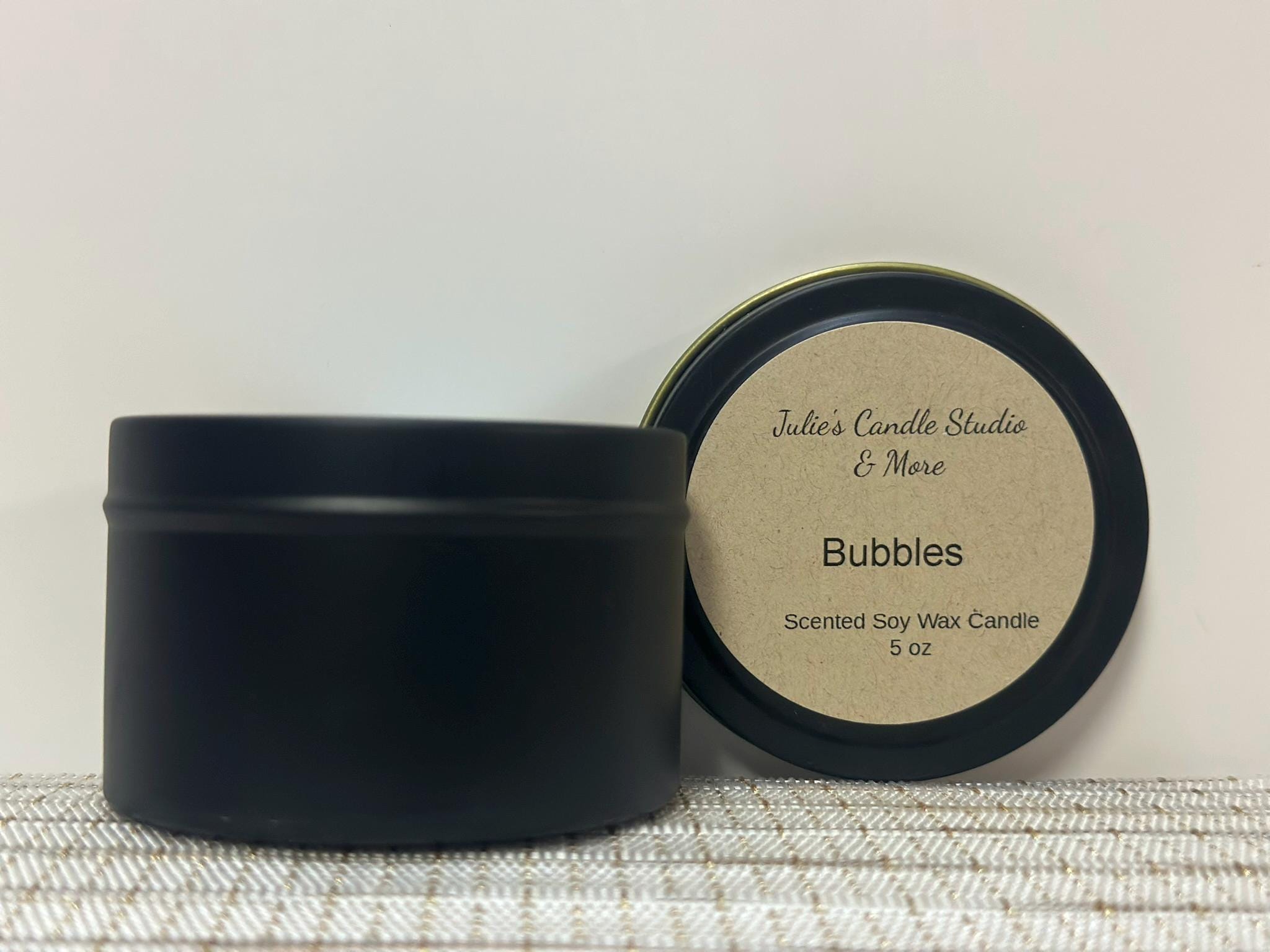 Bubbles Scented Soy Wax Candle, 5oz,