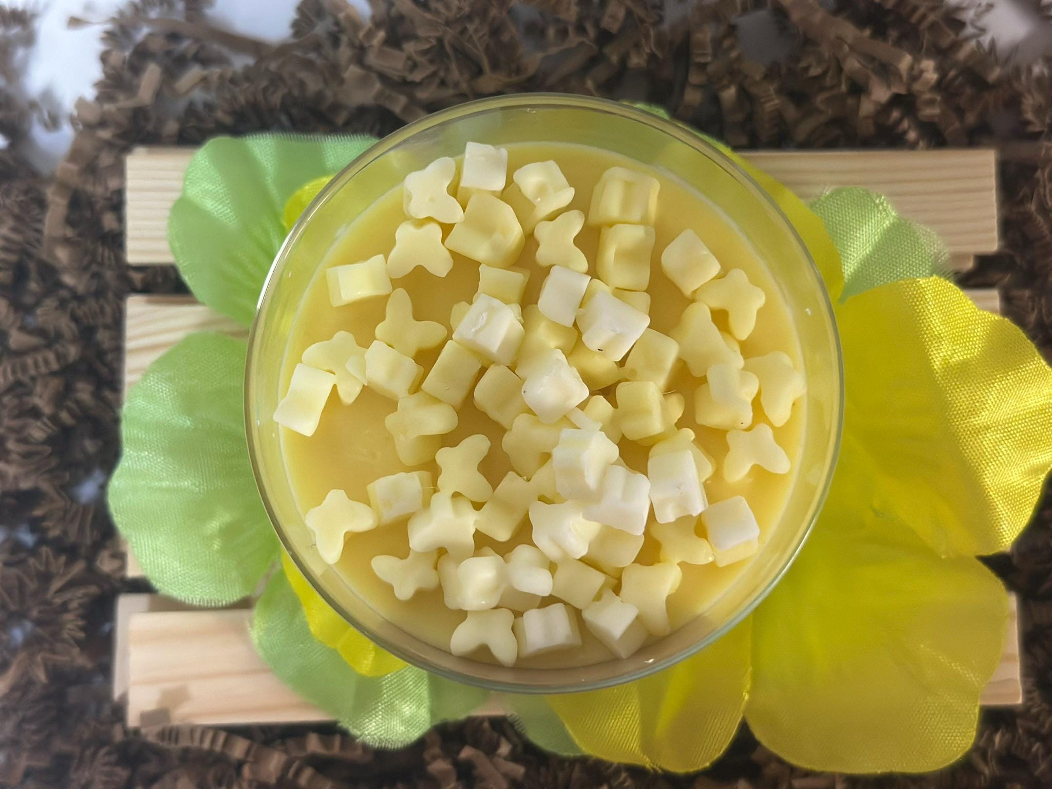 Citrus sunshine scented 4oz soy wax candle