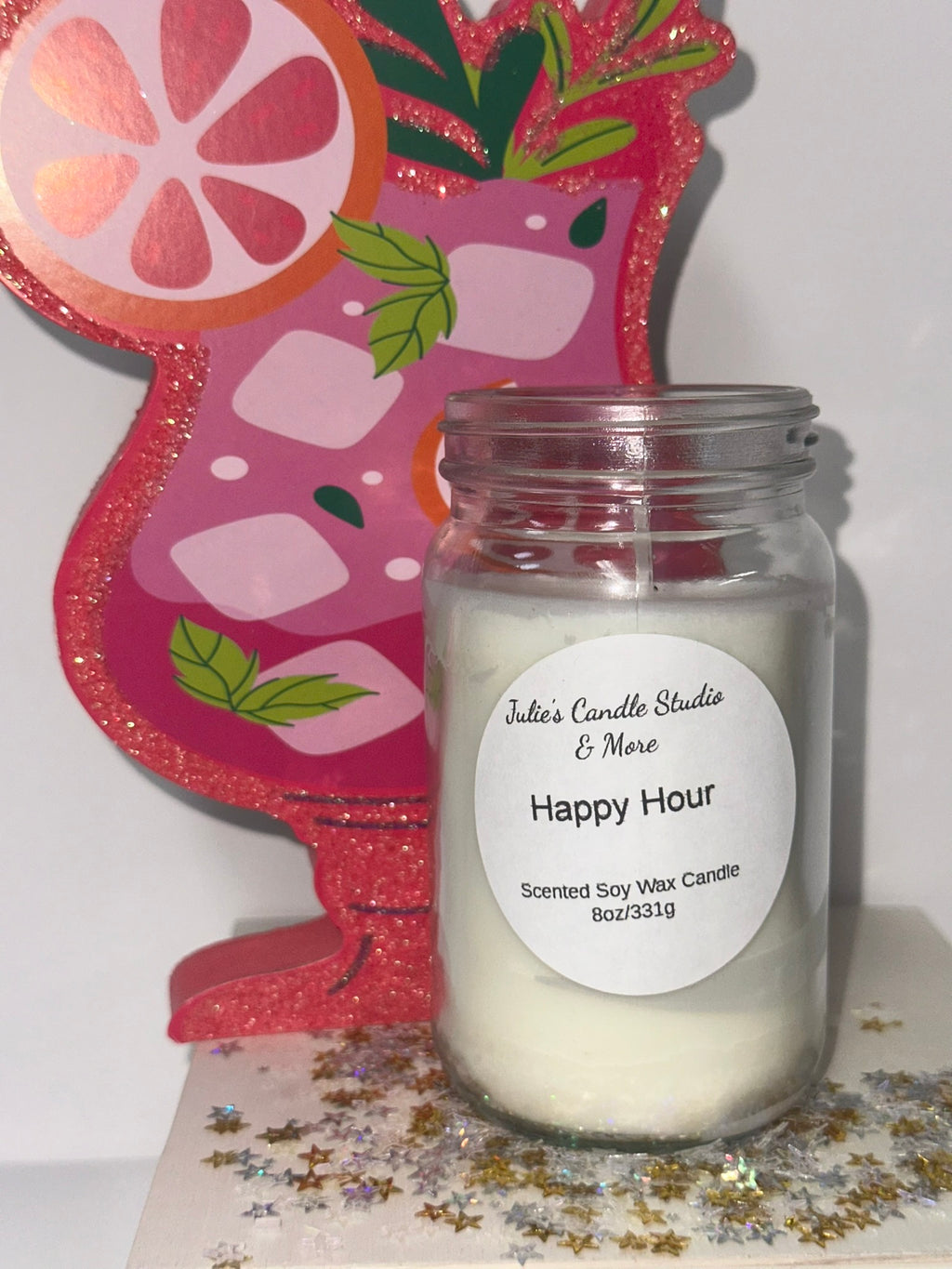 Drunk cowgirl scented 8oz candle, gift giving, homemade, soy wax