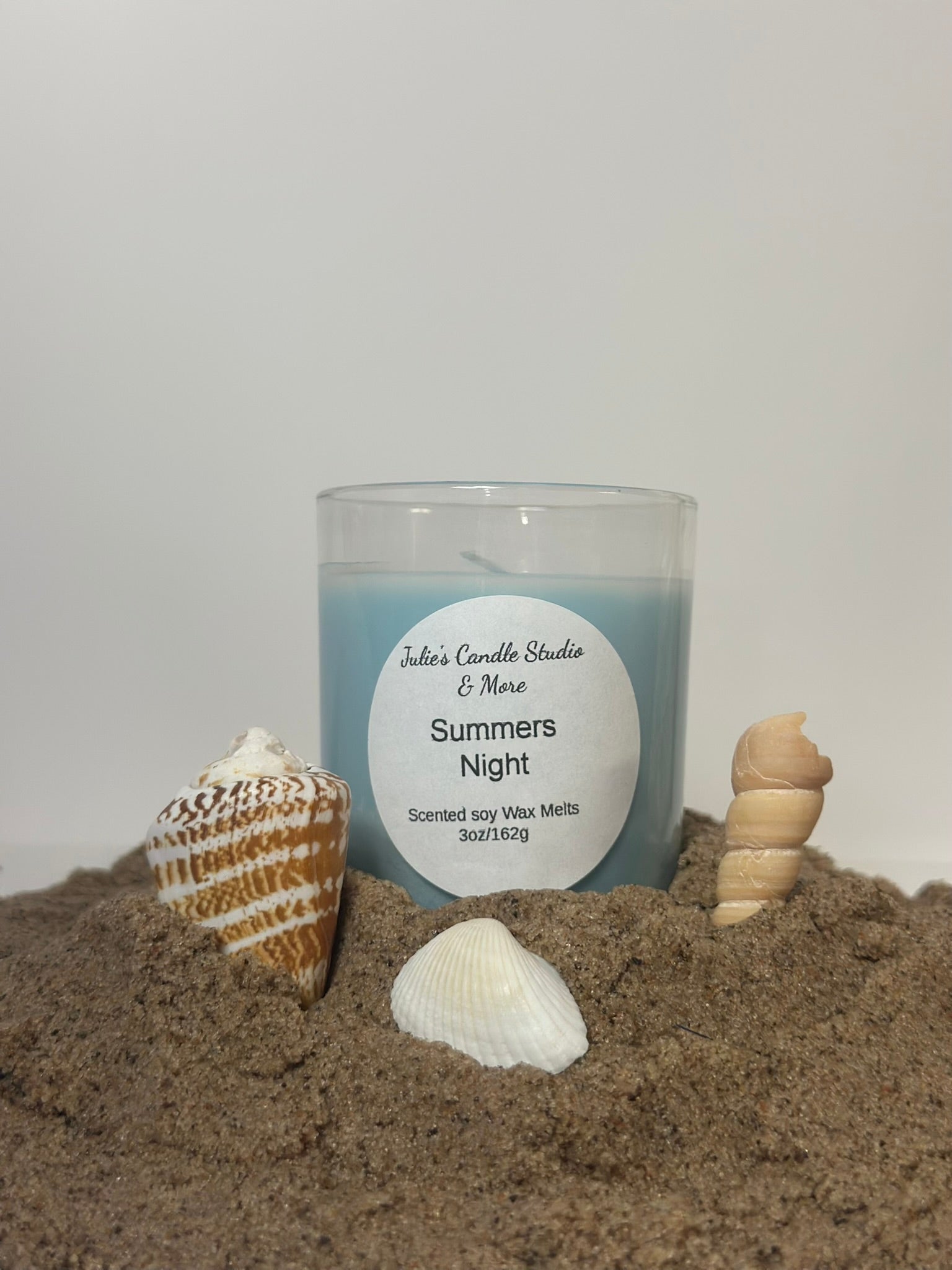 Summer night scented 4oa soy wax candle