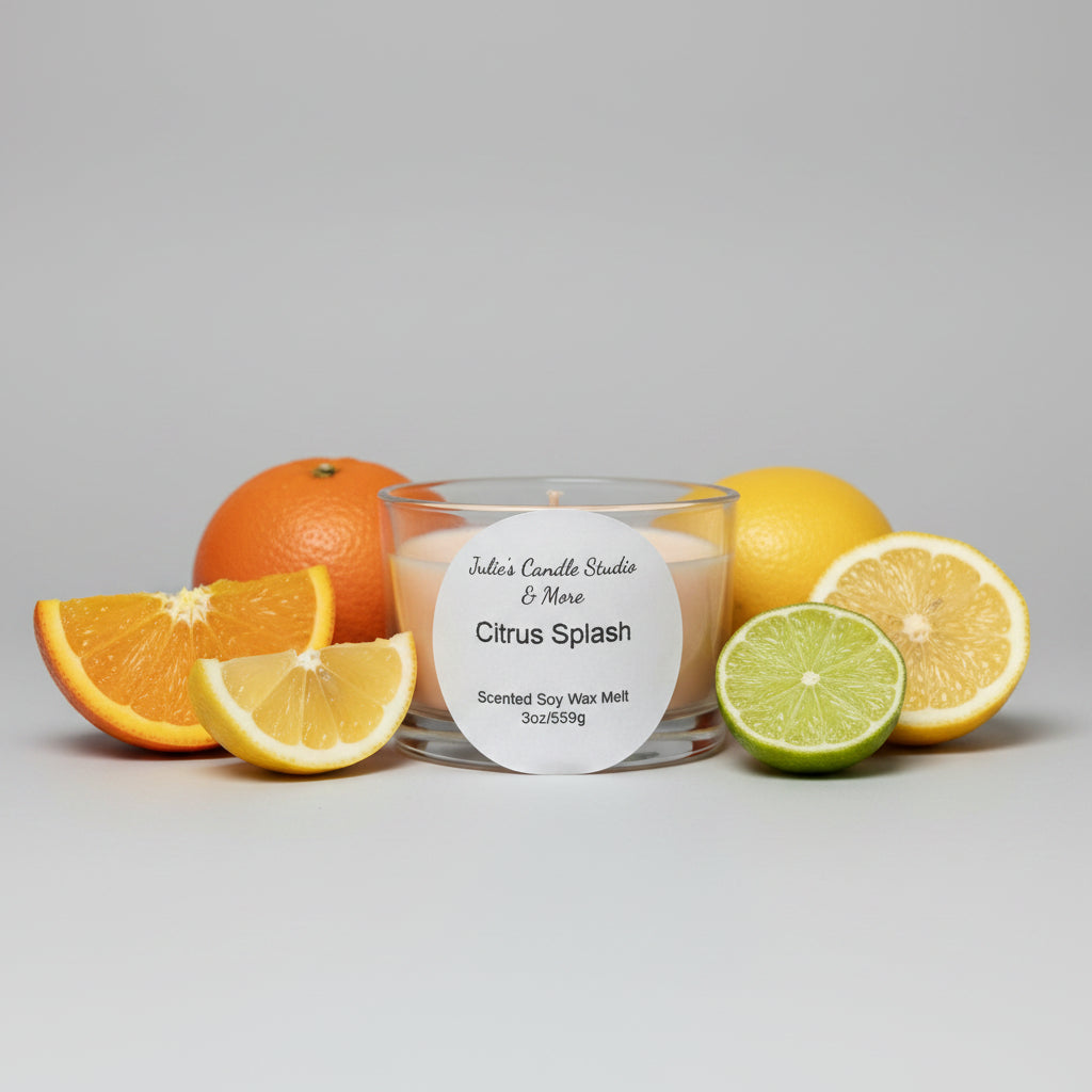Citrus splash 3oz soy wax candle