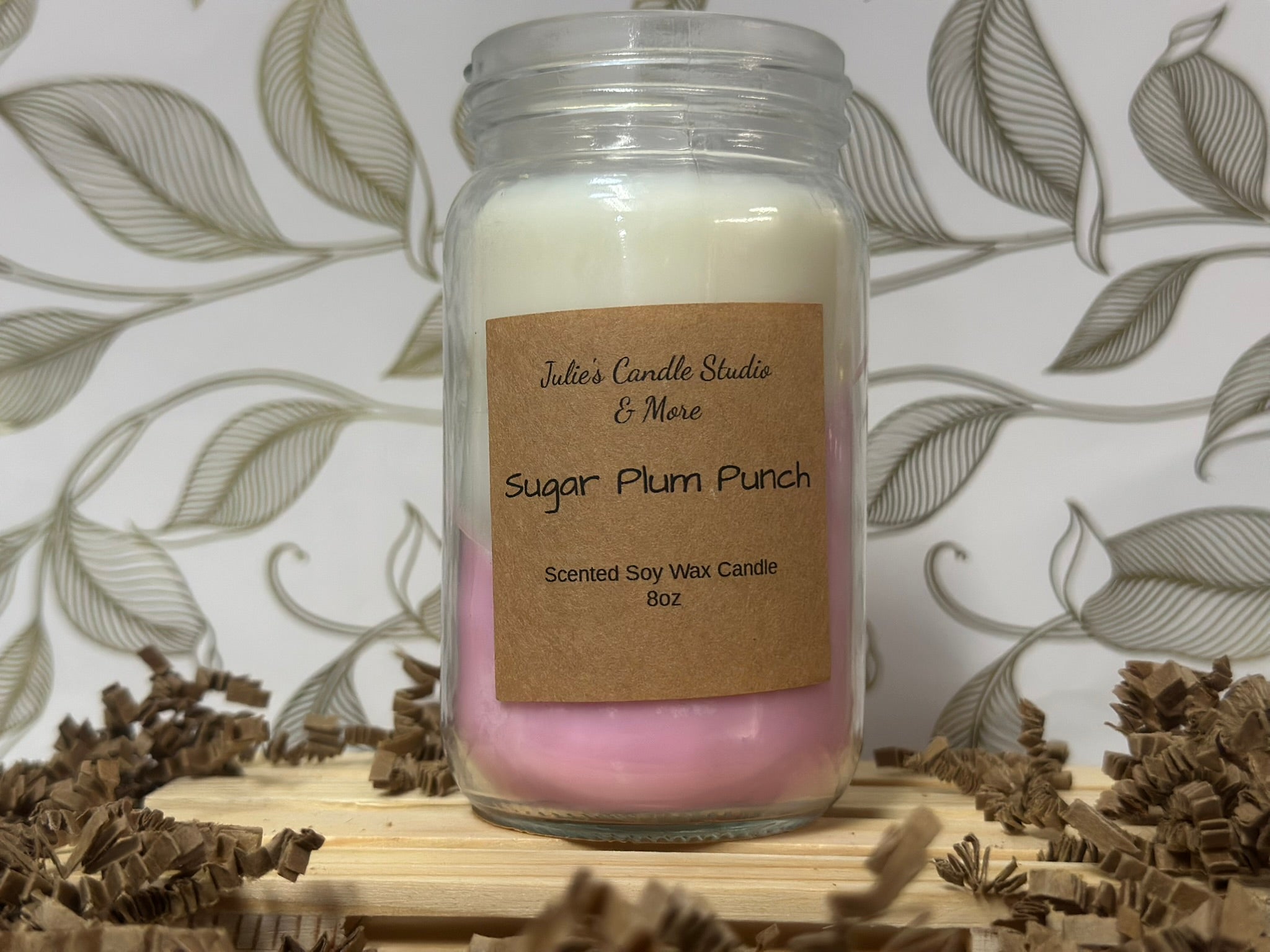 Sugar plum punch 8oz soy wax candle