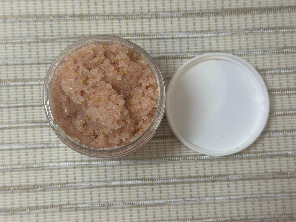 Rose gold Salt body scrub 3oz