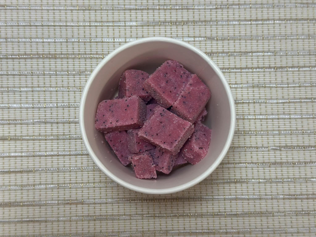 Dragon fruit facial scrub