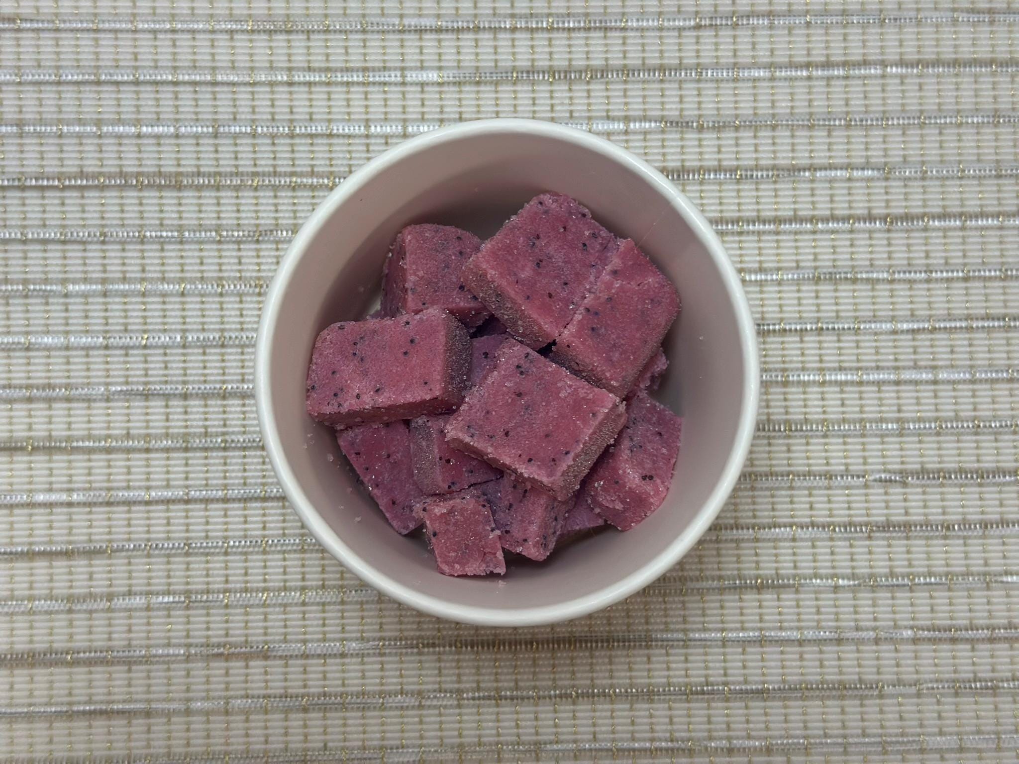 Dragon fruit facial scrub
