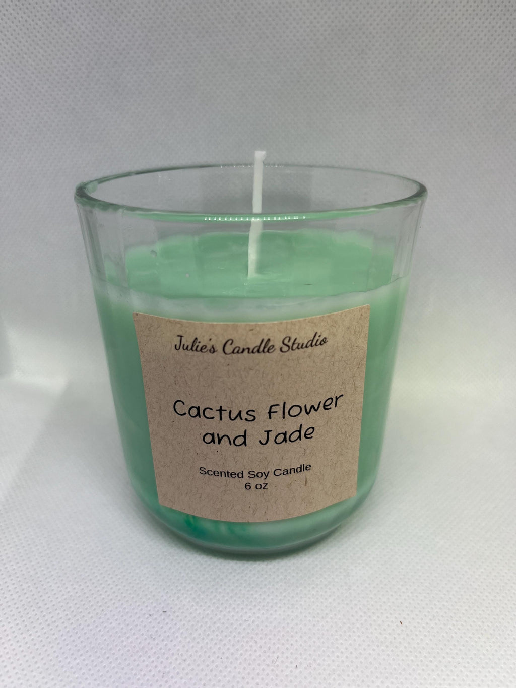 Cactus flower and jade scented 10oz candle