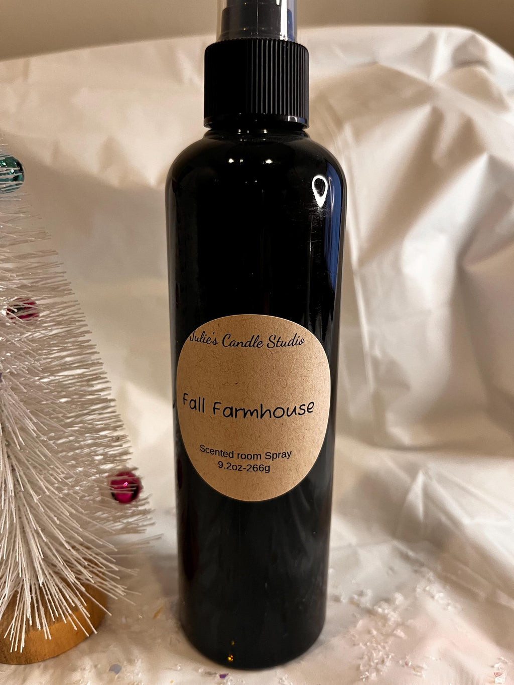 Fall farmhouse room spray, 8oz , gift giving, homemade, holidays, fall season